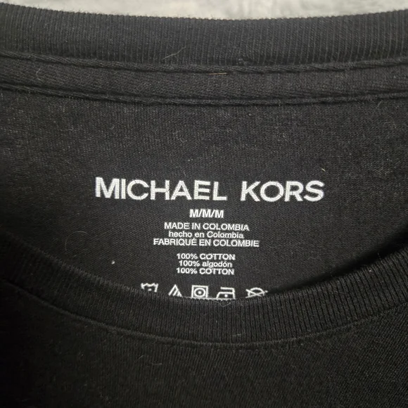 Michael Kors Black Long Sleeve Shirt - Picture 3 of 3